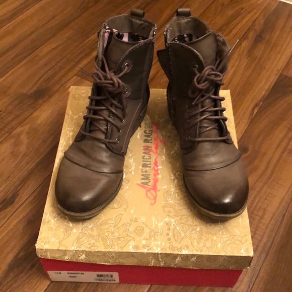 American Rag Shoes - American Rag Combat-style boots size 7.5 US American Rag Shoes - American Rag Combat-style boots size 7.5 US